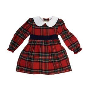 Beaufort Bonnet Plaid Holiday Dress (2T)